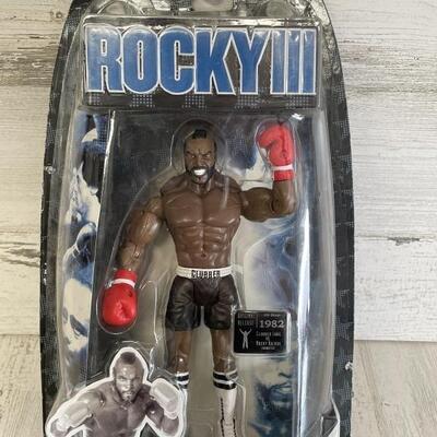 Rocky III Action Figure, open package