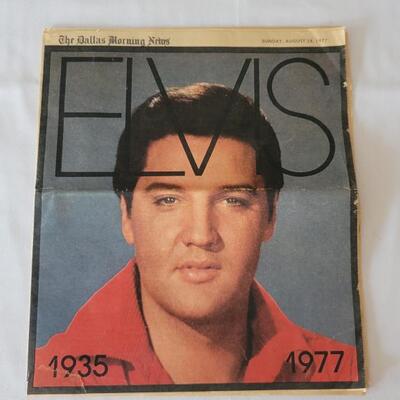 Aug. 28th, 1977 Elvis, The Dallas Morning News