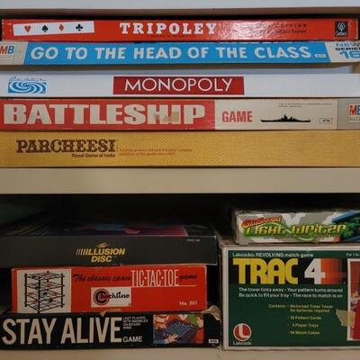 Classic Board Games, as pictured