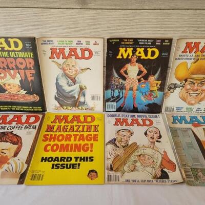 (8) MAD Magazine 1981 Issues