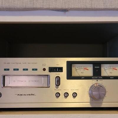 Realistic 8 Track Player Stereo Component