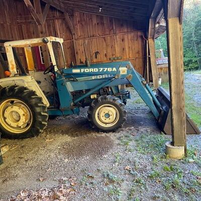 Pre-Selling 
1985 Ford 2110
$9500 for Tractor 
$1250 for brush hog 
$695 for the grader
