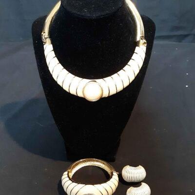 One Necklace And Bracelet By Alexis Kirk Earrings By Cardoro