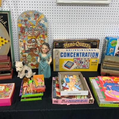 Vintage games, Paper Dolls, Dawn Dolls