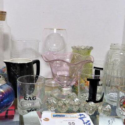 Vases & Glass Lot