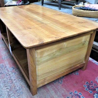 Hand crafted ASH Wood Coffee Table