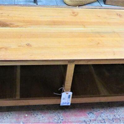 Hand crafted ASH Wood Coffee Table