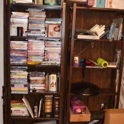 lots of unopened workout dvd's