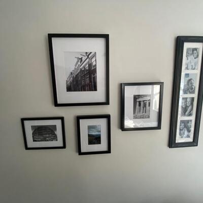 Photos in frames