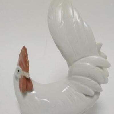 1072	LLADRO ROOSTER, 9 IN HIGH
