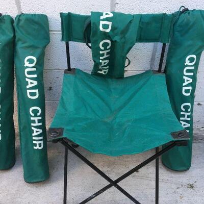 Camping chairs $8 each / 4 chairs