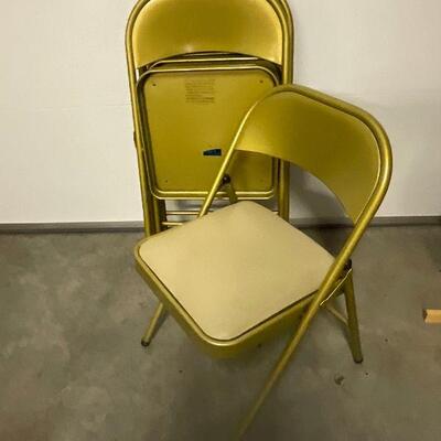 Vintage Meco Folding Chairs