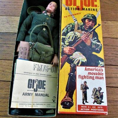 G.I. Joe action marine in box