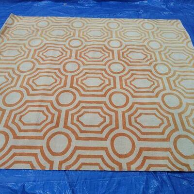 Rug 30
Orange and cream geo rug
8 x 10
$390