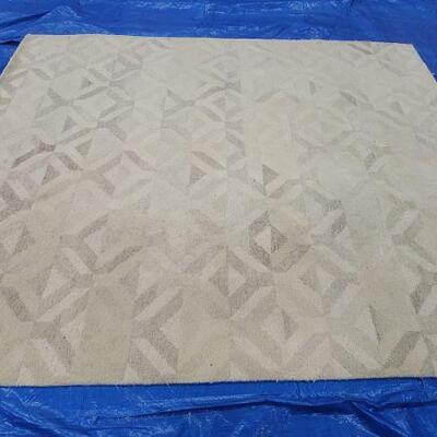 Rug 21 
Diag wool geometric rug 8 x 10
$490