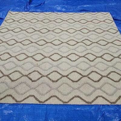 Rug 5
8Ã—10
Brown & Silver textured rug  $470
