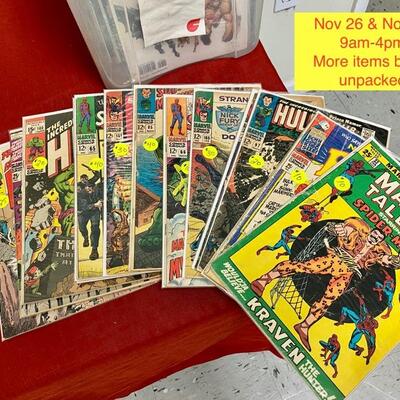 Cranford Comic Book and Toy Sale by EstateSalesByOlga