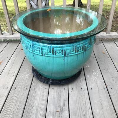 planter with glass $125
24 X 18