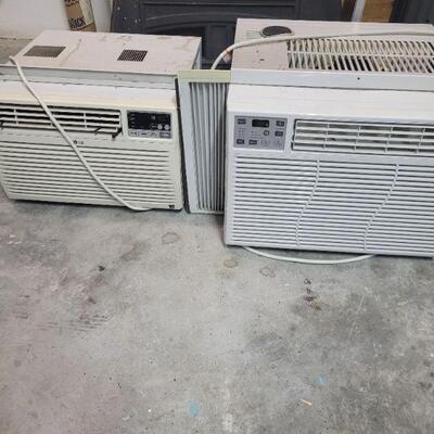 there are 5 room air conditioning units, all of them work