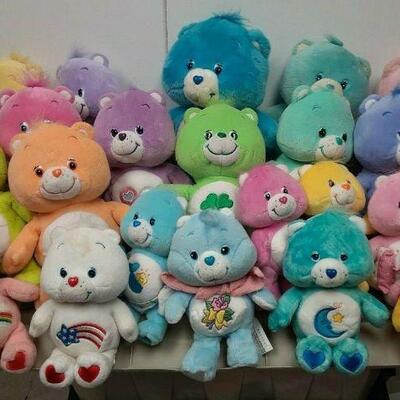 https://www.ebay.com/itm/125047217768	HS3010 VINTAGE LOT OF 24 CARE BEAR PLUSH TOY BEARS & TOYS (LOCAL PICK UP)		Auction
