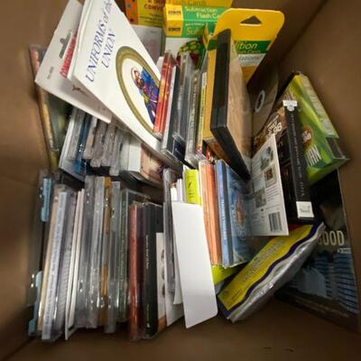 https://www.ebay.com/itm/115150974277	HS7056 Home School Box Lot - Local Pickup - CDs Audio Books â€¦.	$19.99 	 BIN 

