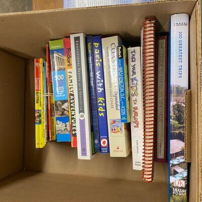 https://www.ebay.com/itm/125062331876	HS7052 Home School Book Box Lot - Local Pickup - Travel Books	$19.99 	 BIN 

