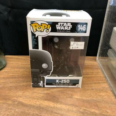 https://www.ebay.com/itm/115049938868	LRM3991: Funko POP Figure: Star Wars K-2S0 #146 		Offer	 $14.99 
