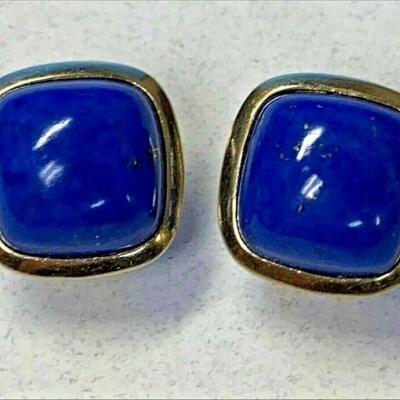 https://www.ebay.com/itm/125060424757	NC593 BLUE STONE SET IN 14 K 585 GOLD EARRINGS 		 BIN 	 $399.99 
