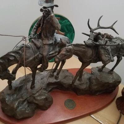 Cowboy sculpture by Stephen Herrero