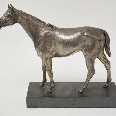 1071	JENNINGS BROTHERS (JB) METAL HORSE, 9 IN LONG X 8 1/4 IN HIGH
