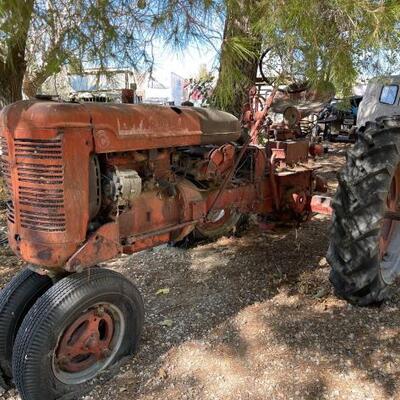 #510 â€¢ 1950s Farmal Super C Tractor