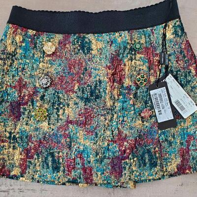 Dolce & Gabbana skirt with rhinestone button accents - new with tags