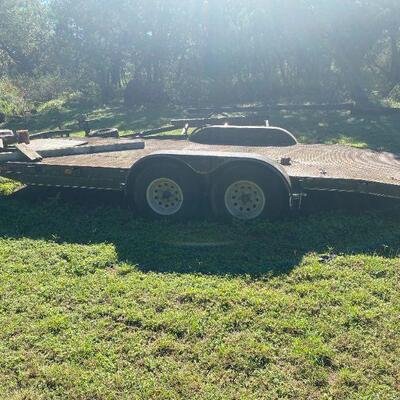 car hauler trailer with winch 