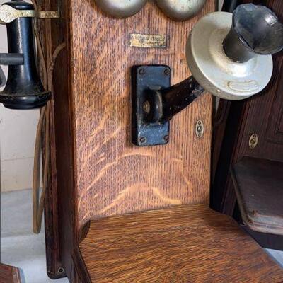 antique wall crank telphone 
