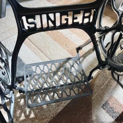 SINGER treadle sewing table
