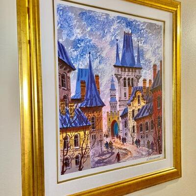 Anatole Krasnyansky "Street of Old Prague"