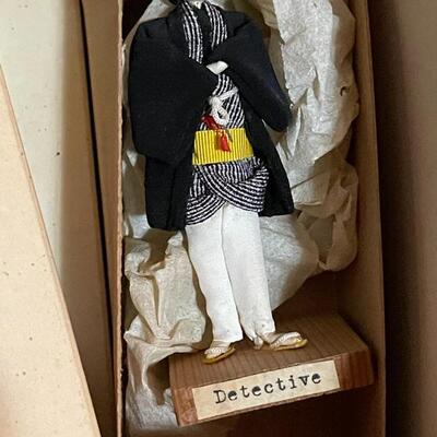 1950s Japanese character dolls in original boxes