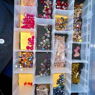 Fire polished Czechoslovakian glass beads (used for making jewelry)
