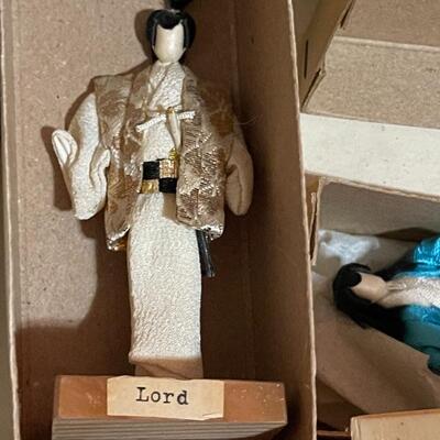 1950s Japanese character dolls in original boxes
