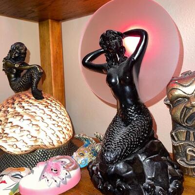 Mermaid lamp
