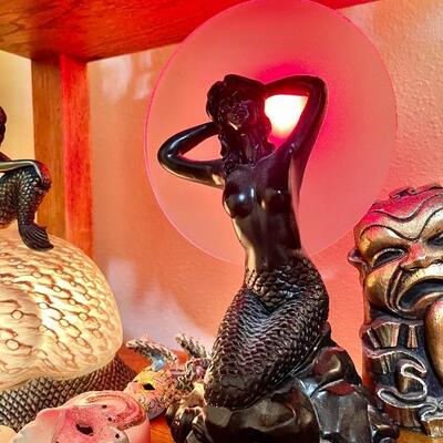 Mermaid lamp