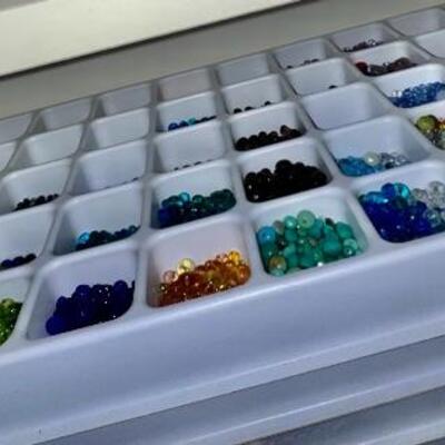 Fire polished Czechoslovakian glass beads (used for making jewelry)