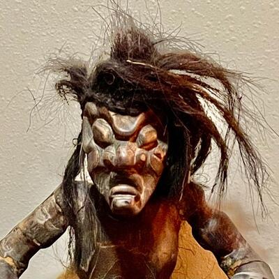 Hawaiian / Polynesian hand-carved tribal / medicine man / tiki god / voodoo doll