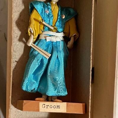 1950s Japanese character dolls in original boxes