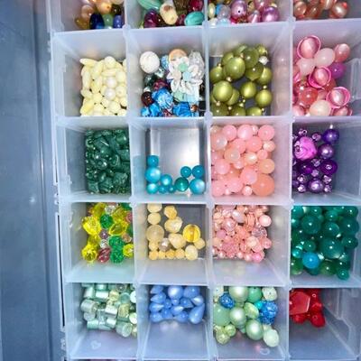 Fire polished Czechoslovakian glass beads (used for making jewelry)