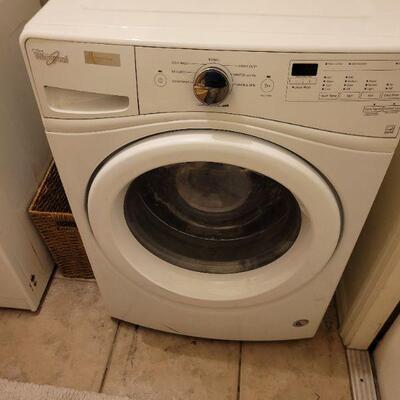 newer wash machine with all the extras