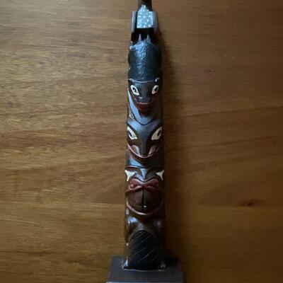 Boma carved Small totem