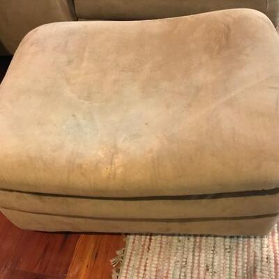 chaise and ottoman $149