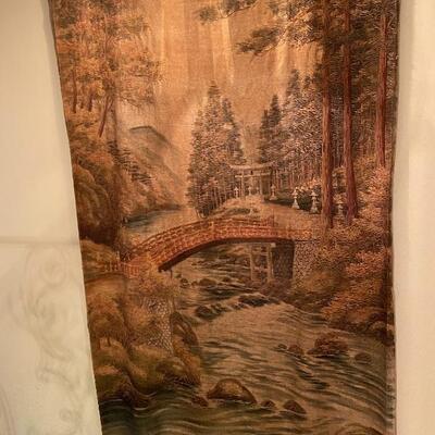Love this tapestry.  Hand Done