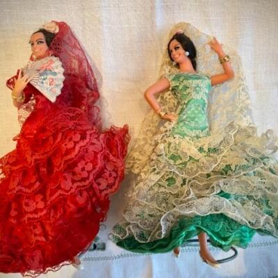 Flamenco dancer dolls from Spain from Spain